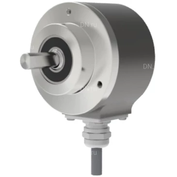 Энкодер инкрементальный LANBAO ENI58S10-6C2000J-T2, материал корпуса - алюминиевый сплав, сплошной вал - 10мм, разрешение - 2000имп/об, выход - TTL, кабель - 2м, напряжение - 5В, IP58