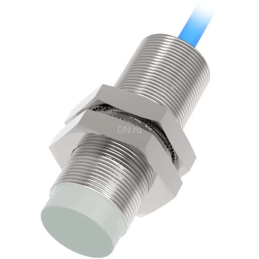 Датчик индуктивный LANBAO LR12XAN04FLCN резьбовой, монтаж - незаподлицо, расстояние срабатывания - 4мм, тип выходного сигнала - NAMUR , соединение - кабель 2м, материал корпуса - латунь никелированная, IP67