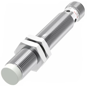 Датчик индуктивный LANBAO LR12XCN04LUM-E2 резьбовой, монтаж - незаподлицо, расстояние срабатывания - 4мм, соединение - разъем M12, материал корпуса - латунь никелированная, IP67