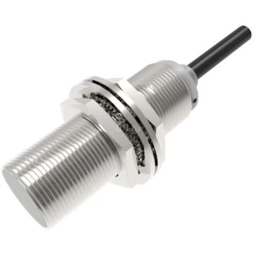 Датчик индуктивный LANBAO LR18EBF08DPCY резьбовой, монтаж - заподлицо, расстояние срабатывания - 8мм, тип выходного сигнала - PNP NC, соединение - кабель 2м, материал корпуса - медно-никелевый сплав, IP68