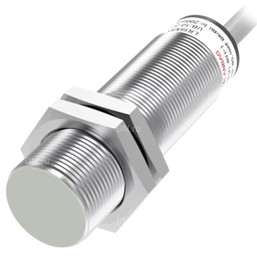 Датчик индуктивный LANBAO LR18XCF05ATCJ резьбовой, монтаж - заподлицо, расстояние срабатывания - 5мм, тип выходного сигнала - 2-х проводной NC, соединение - кабель, материал корпуса - латунь никелированная, IP67