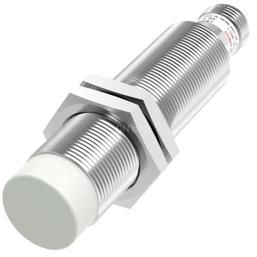 Датчик индуктивный LANBAO LR18XCN08LIM-E2 резьбовой, монтаж - незаподлицо, расстояние срабатывания - 8мм, соединение - разъем M12, материал корпуса - латунь никелированная, IP67