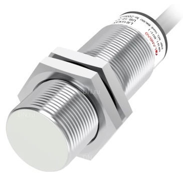 Датчик индуктивный LANBAO LR18XBF05DPOP-F2 резьбовой, монтаж - заподлицо, расстояние срабатывания - 5мм, тип выходного сигнала - PNP NO, соединение - кабель 0.2м с разъемом 0.2м, материал корпуса - латунь никелированная, IP68
