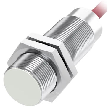 Датчик индуктивный LANBAO LR18XBF08DPOY-5M резьбовой, монтаж - заподлицо, расстояние срабатывания - 8мм, тип выходного сигнала - PNP NO, соединение - кабель 5м, материал корпуса - латунь никелированная, IP67