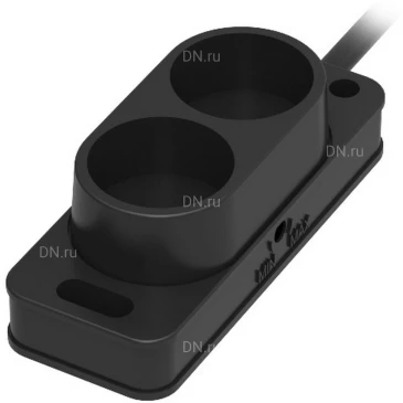 Датчик оптический LANBAO PBA-BC200DNC, прямоугольный корпус, диффузный, выход NPN, питание - 12-24В, кабель - 2м, IP54, расстояние срабатывания - 2000мм, материал корпуса - пластик