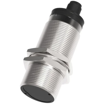 Датчик оптический LANBAO PR30-BC100ATC-E2, цилиндрический корпус, диффузный, выход реле, питание - 20-250В, разъем M12, IP67, расстояние срабатывания - 1000мм, материал корпуса - латунь никелированная