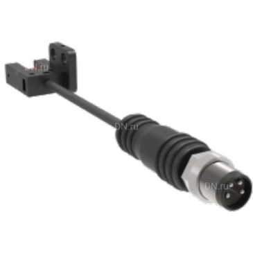 Датчик щелевой LANBAO PU05M-TGNR-R-F4, выход NPN, питание - 5-30В, кабель - 0.2м, IP64, расстояние срабатывания - 5мм, материал корпуса - пластик