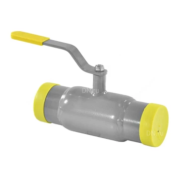 Кран шаровой LD КШ.Ц.П.100/080.025.Н/П.02 Ду100 Ру25 стандартнопроходной, двухходовой, углеродистая сталь 20, уплотнение - PTFE, под приварку, ручка-рычаг Кран шаровой LD КШ.Ц.П.100/080.025.Н/П.02 Ду100 Ру25 стандартнопроходной, двухходовой, углеродистая сталь 20, уплотнение - PTFE, под приварку, ручка-рычаг