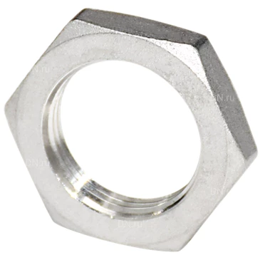 Контргайка LEADTEK 1/2″ Ду15 Ру16, корпус - нержавеющая сталь AISI304 (CF8)