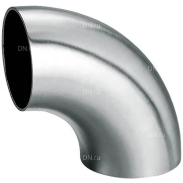 Отвод LEADTEK 90° Ду50 (Дн60.3х3), корпус - нержавеющая сталь AISI304 (CF8), присоединение - под приварку, толщина стенки - 3мм, ISO стандарт