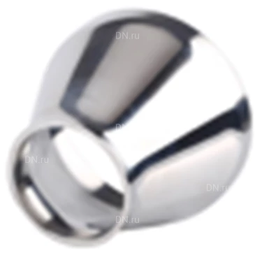 Переход LEADTEK Ду100х50 (Дн104х52х2) концентрический, корпус - нержавеющая сталь AISI304 (CF8), DIN стандарт