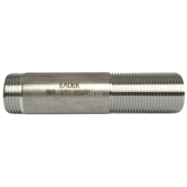 Сгон LEADTEK 2″ Ду50 Ру16, корпус - нержавеющая сталь AISI304 (CF8), присоединение - наружная резьба