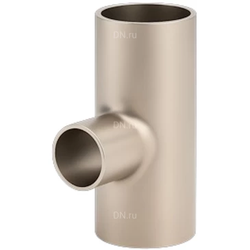 Тройник короткий LEADTEK Ду80х50 (Дн85х52х2) переходной, корпус - нержавеющая сталь AISI304 (CF8), присоединение - под приварку, DIN стандарт