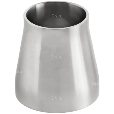 Переход LEADTEK Ду50х25 (Дн53х28х1,5) концентрический, присоединение - под приварку, корпус - нержавеющая сталь AISI316, DIN 11851