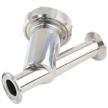 Фильтр грязеуловитель LEADTEK Ду50 под приварку, корпус - нержавеющая сталь AISI304 (CF8)