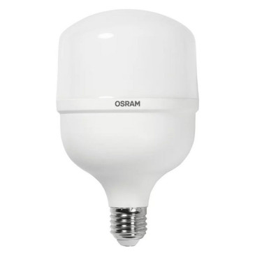 Лампа светодиодная LEDVANCE HW T матовая, мощность - 40 Вт, цоколь - E27, световой поток - 4000 лм, цветовая температура - 6500 K, форма - цилиндр