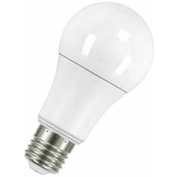 Лампа светодиодная LEDVANCE LED Value LVCLA100 матовая, мощность - 12 Вт, цоколь - E27, световой поток - 960 лм, цветовая температура - 3000 K, форма - грушевидная