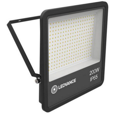 Прожектор светодиодный LEDVANCE ДО 200 Вт, настенный, цветовая температура - 6500 К, световой поток - 18000 лм, IP65, материал корпуса - алюминий, цвет - черный