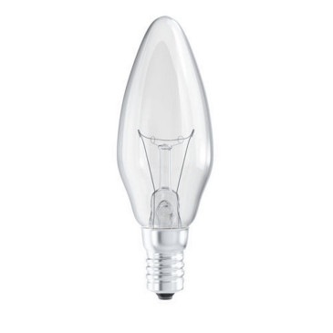 Лампа накаливания Лисма ДС, мощность - 40 Вт, цоколь - E14, световой поток - 400 лм, форма - свеча