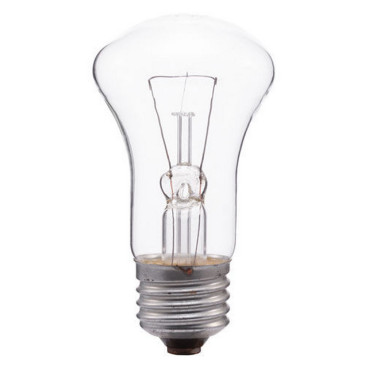Лампа накаливания Лисма МО, мощность - 40 Вт, напряжение - 36 В, цоколь - E27, световой поток - 580 лм, форма - грибовидная