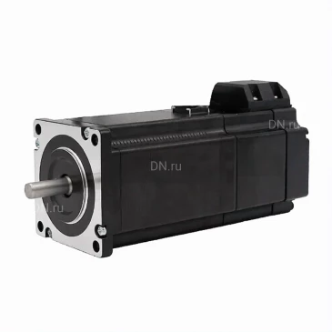 Электродвигатель шаговый LK Electronics 42LK04B-5 с электрическим тормозом, фланец - NEMA 17 (42мм), угол шага - 1.8гр, крутящий момент - 0.48Нм, IP54