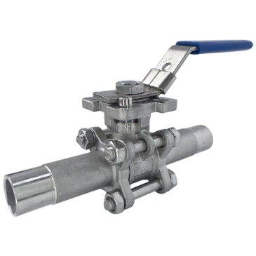 Кран шаровой Lotar LTR-TO50/4 Ду50 Ру40 полнопроходной, трехсоставной, приварной, ISO5211, корпус - нержавеющая сталь AISI 304 (CF8), уплотнение - PTFE, управление - рукоятка-рычаг Кран шаровой Lotar LTR-TO50/4 Ду50 Ру40 полнопроходной, трехсоставной, приварной, ISO5211, корпус - нержавеющая сталь AISI 304 (CF8), уплотнение - PTFE, управление - рукоятка-рычаг