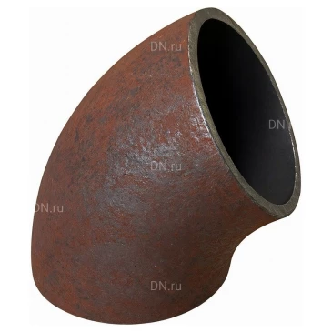 Отвод общепромышленный Медэкс 60° Дн32х4 бесшовный, сталь 20, ГОСТ 17375-2001