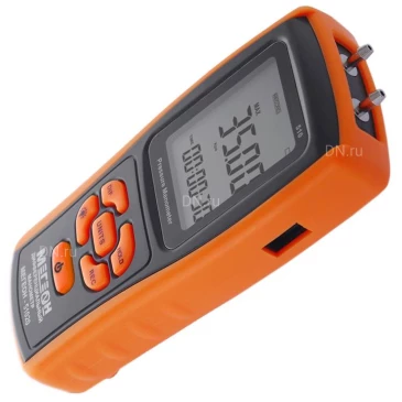 Манометр МЕГЕОН 51020 дифференциальный цифровой, диапазон измерения давления ±35кПа, точность ±0.3%, диаметр штуцера - 4мм