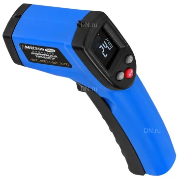 Пирометр (термометр) МЕГЕОН 16554 цифровой инфракрасный, промышленный бесконтактный, температурный диапазон -50-400°С