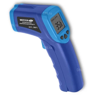 Пирометр МЕГЕОН 16555 цифровой инфракрасный, промышленный, температурный диапазон -32-380°С