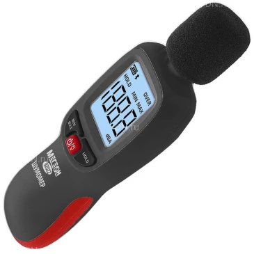 Шумомер МЕГЕОН 92022 с Bluetooth, диапазон измерений - 30-130дБ(А), погрешность - 1.5дБ, диапазон частот - 31.5-8000Гц