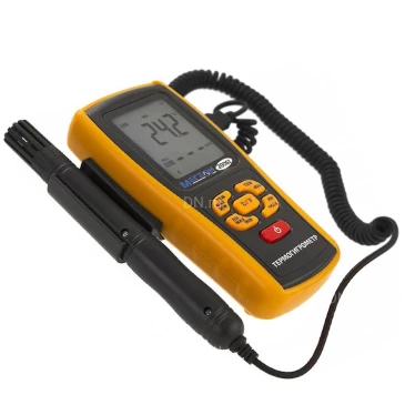 Термогигрометр МЕГЕОН 20061 цифровой, диапазон измерения влажности 0-99.9%, диапазон измерения температуры -50-1200°С