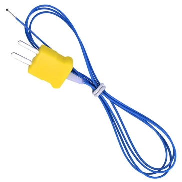 Термопара К-типа МЕГЕОН 26004, температурный диапазон от 0°С до +250°С, тип разъема - К-тип штекер