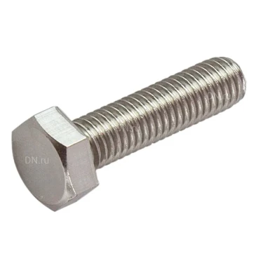 Болт шестигранный ММК М8х20 с полной резьбой, корпус - сталь, весовой, фасовка - 20кг, ГОСТ 7805 / DIN 933