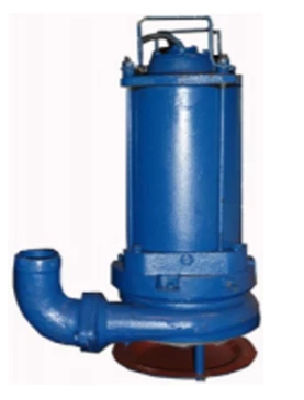 Насос фекальный МНЗ ЦМФ 40-25 (Зубатка 40-25) погружной, с режущим ножом, мощность - 5.5кВт, напор - 25м, производительность - 40м3/ч, до 35°C, 380В