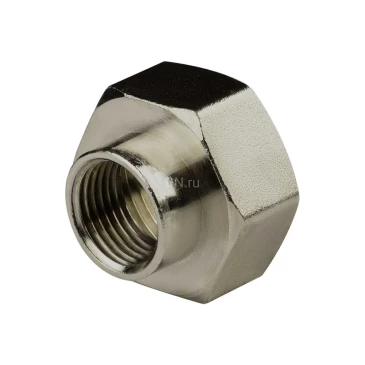 Муфта переходная ДМЗ ДМЗ.002.15х25 1/2''х1'' Ду15х25 Ру40, корпус - латунь, внутренняя резьба