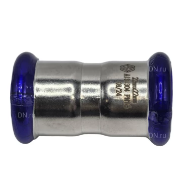 Муфта равнопроходная MVI SS.522.09 Ду42 Ру16 корпус - нержавеющая сталь AISI304, присоединение - пресс