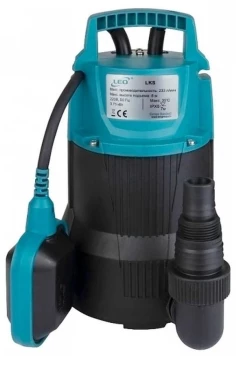 Насос дренажный LEO LKS-506 P погружной, корпус - полипропилен, мощность - 0.5кВт, напор - 8м, производительность - 200л/мин, 220В Насос дренажный LEO LKS-506 P погружной, корпус - полипропилен, мощность - 0.5кВт, напор - 8м, производительность - 200л/мин, 220В