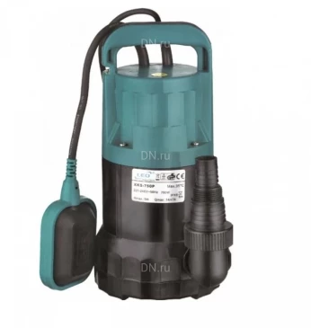 Насос дренажный LEO XKS-750 P погружной, корпус - полипропилен, мощность - 0.75кВт, напор - 9м, производительность - 175л/мин, 220В Насос дренажный LEO XKS-750 P погружной, корпус - полипропилен, мощность - 0.75кВт, напор - 9м, производительность - 175л/мин, 220В