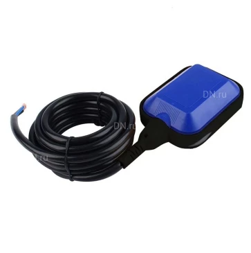 Выключатель поплавковый Vodotok ПВ-1-3M длина кабеля - 3м, максимальный ток - 4А, сечение кабеля - 0.75мм2, без грузика