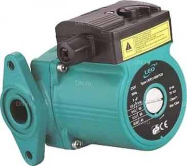 Насос циркуляционный LEO LRP 21-50F/120 поверхностный корпус - чугун, мощность - 0.085кВт, напор - 4.5м, производительность - 58л/мин, 220В