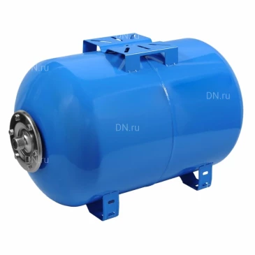 Гидроаккумулятор Vodotok БМ-24л-ФМ горизонтальный, объем бака - 24л, корпус - оцинкованная сталь, фланец - нержавеющая сталь, мембрана - EPDM