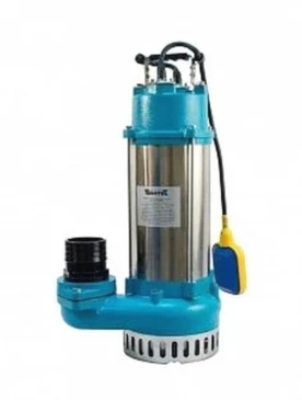 Насос фекальный Vodotok V2200F погружной корпус - чугун, мощность - 1.3кВт, напор - 17м, производительность - 700л/мин, 220В