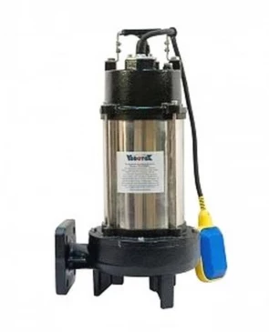 Насос фекальный Vodotok WQ1500DF погружной корпус - чугун, мощность - 1.15кВт, напор - 14.5м, производительность - 250л/мин, 220В