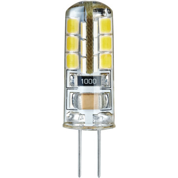 Лампа светодиодная NAVIGATOR NLL-S-G4 прозрачная, мощность - 2,5 Вт, цоколь - G4, световой поток - 190 лм, цветовая температура - 4000 K, форма - капсульная