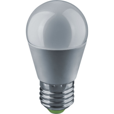 Лампа светодиодная NAVIGATOR Smart Home NLL-G45 матовая, мощность - 7 Вт, цоколь - E27, световой поток - 560 лм, цветовая температура - 6500 K, форма - грушевидная