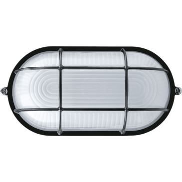 Светильник под лампу NAVIGATOR ЛОН NBL-O2-60-E27/BL 212x90x110 мм, накладной, цоколь - E27, материал корпуса - алюминий, цвет - черный