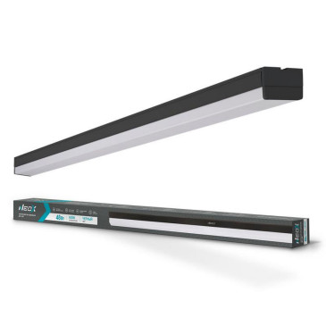 Светильник светодиодный NEOX ДБО-LINE 48 Вт, накладной, цветовая температура 6500 К, световой поток 4800 лм, материал корпуса - сталь, цвет - черный