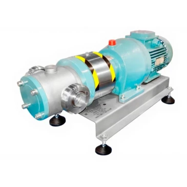 Насос шиберный Россия АНШ1/5-Ч поверхностный, корпус - чугун, мощность - 0.75кВт, производительность - 17л/мин, 380В