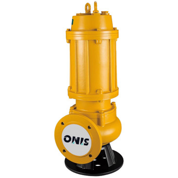 Насос фекальный ONIS SW 80.50.10.T2.3 погружной, корпус - чугун, мощность - 3кВт, напор - 10м, производительность - 833л/мин, 380В Насос фекальный ONIS SW 80.50.10.T2.3 погружной, корпус - чугун, мощность - 3кВт, напор - 10м, производительность - 833л/мин, 380В